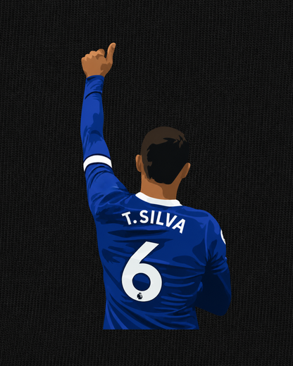 Chelsea - Silva | Printed Club Classic T-Shirt
