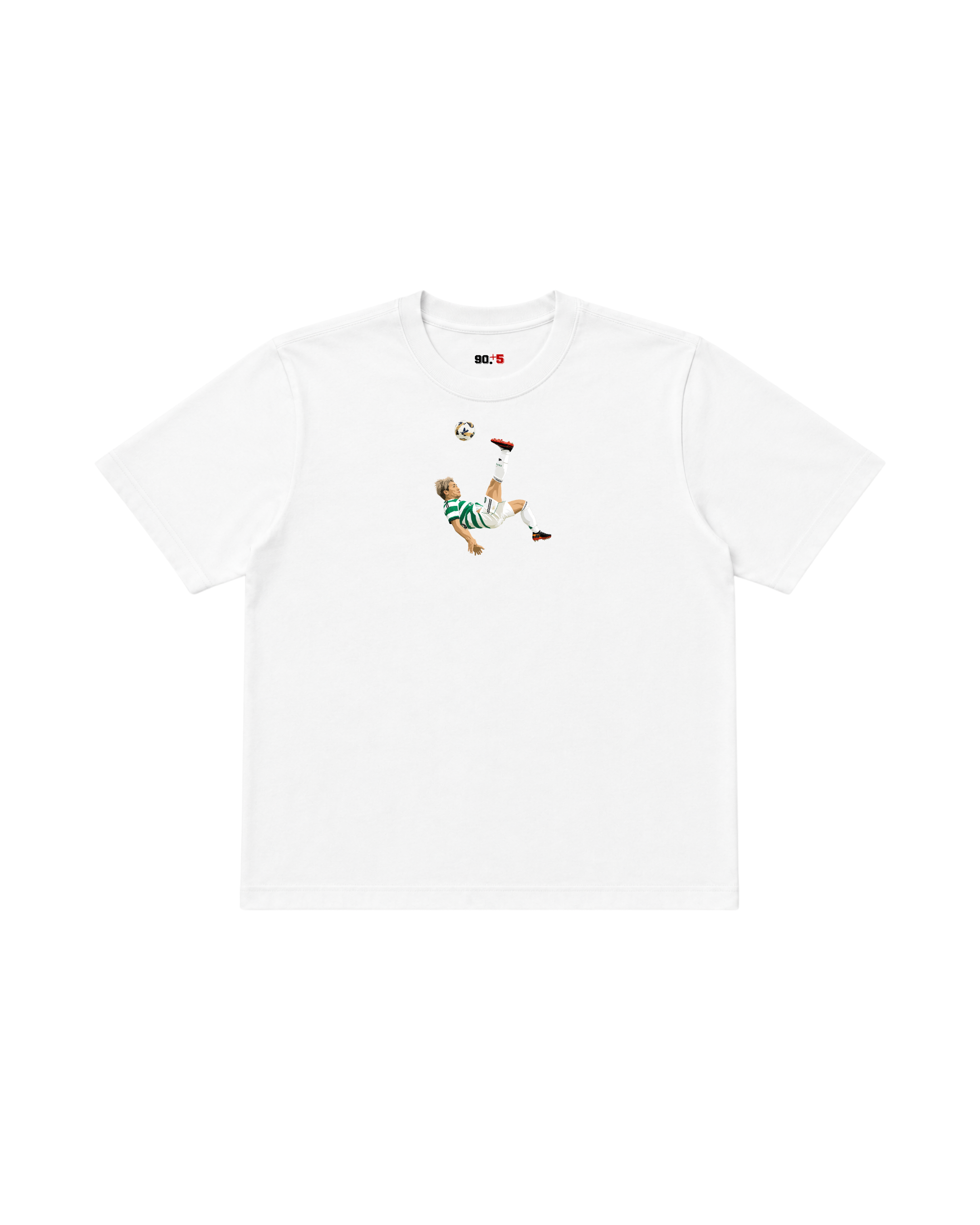 Celtic FC - Maeda Overhead Kick vs Rangers | Printed Club Classic T-Shirt