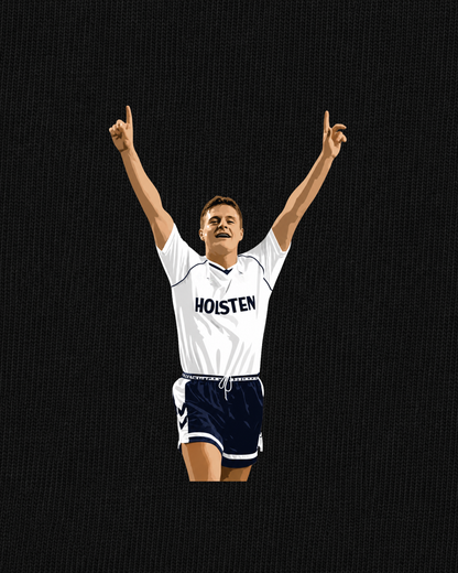 Tottenham - Gazza | Printed Club Classic T-Shirt
