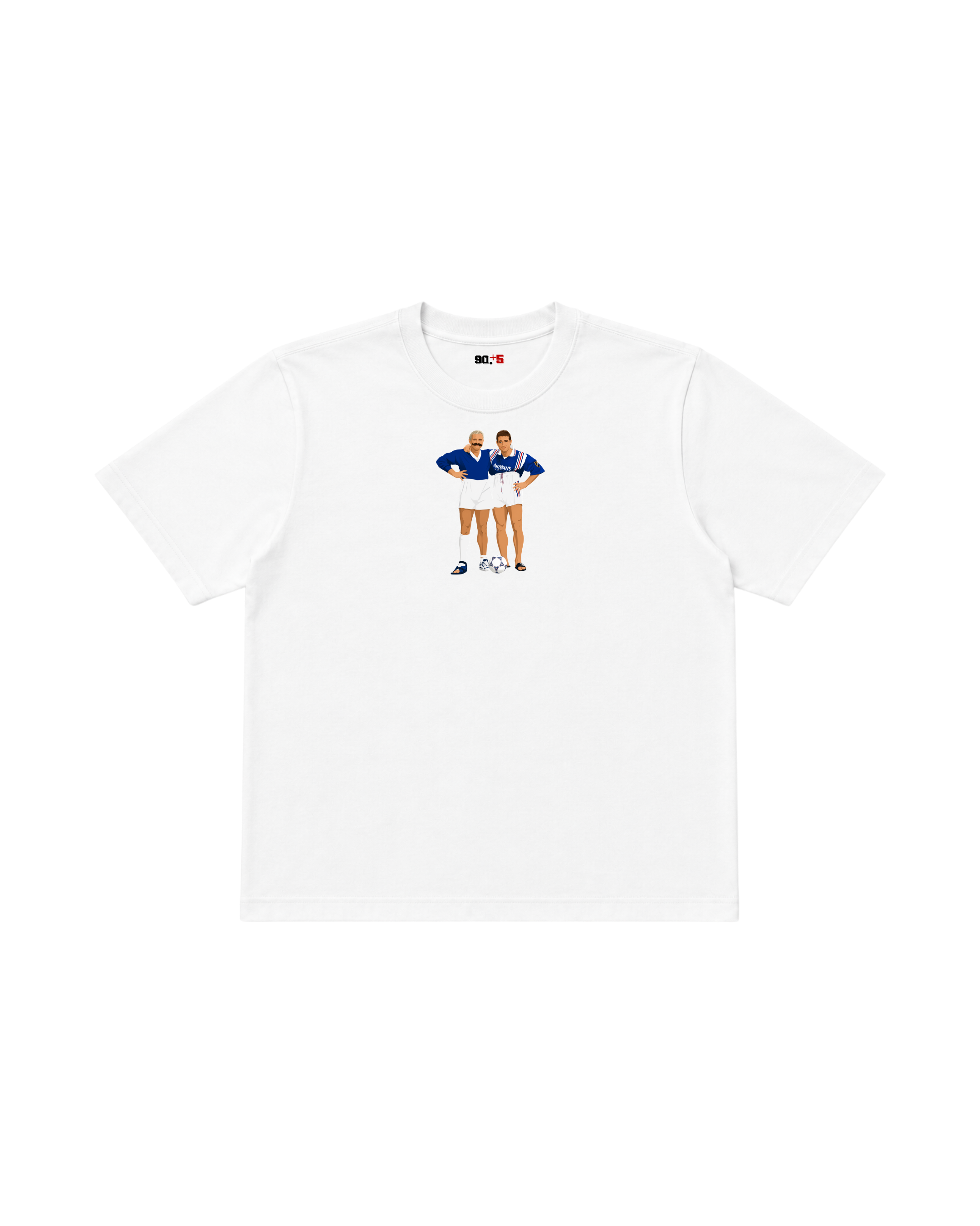 Rangers FC - McCoist & Gazza | Printed Club Classic T-Shirt