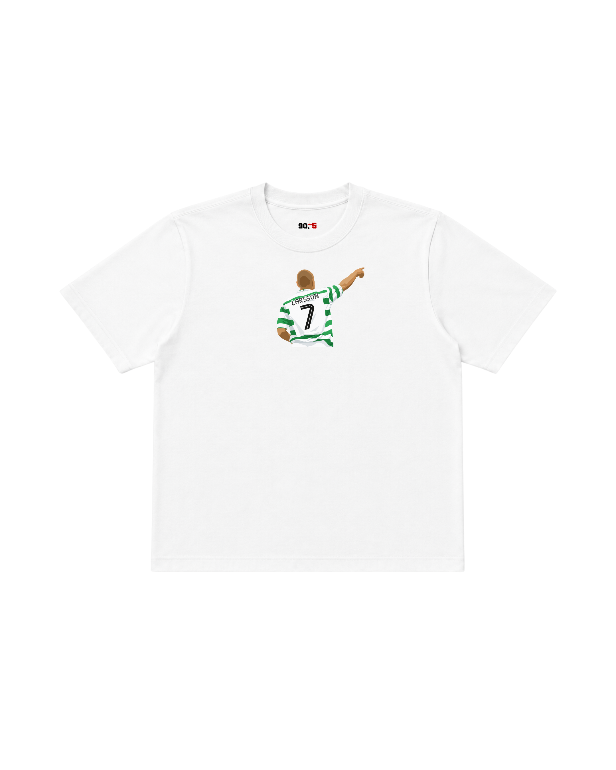 Celtic FC - Larsson 7 | Printed Club Classic T-Shirt