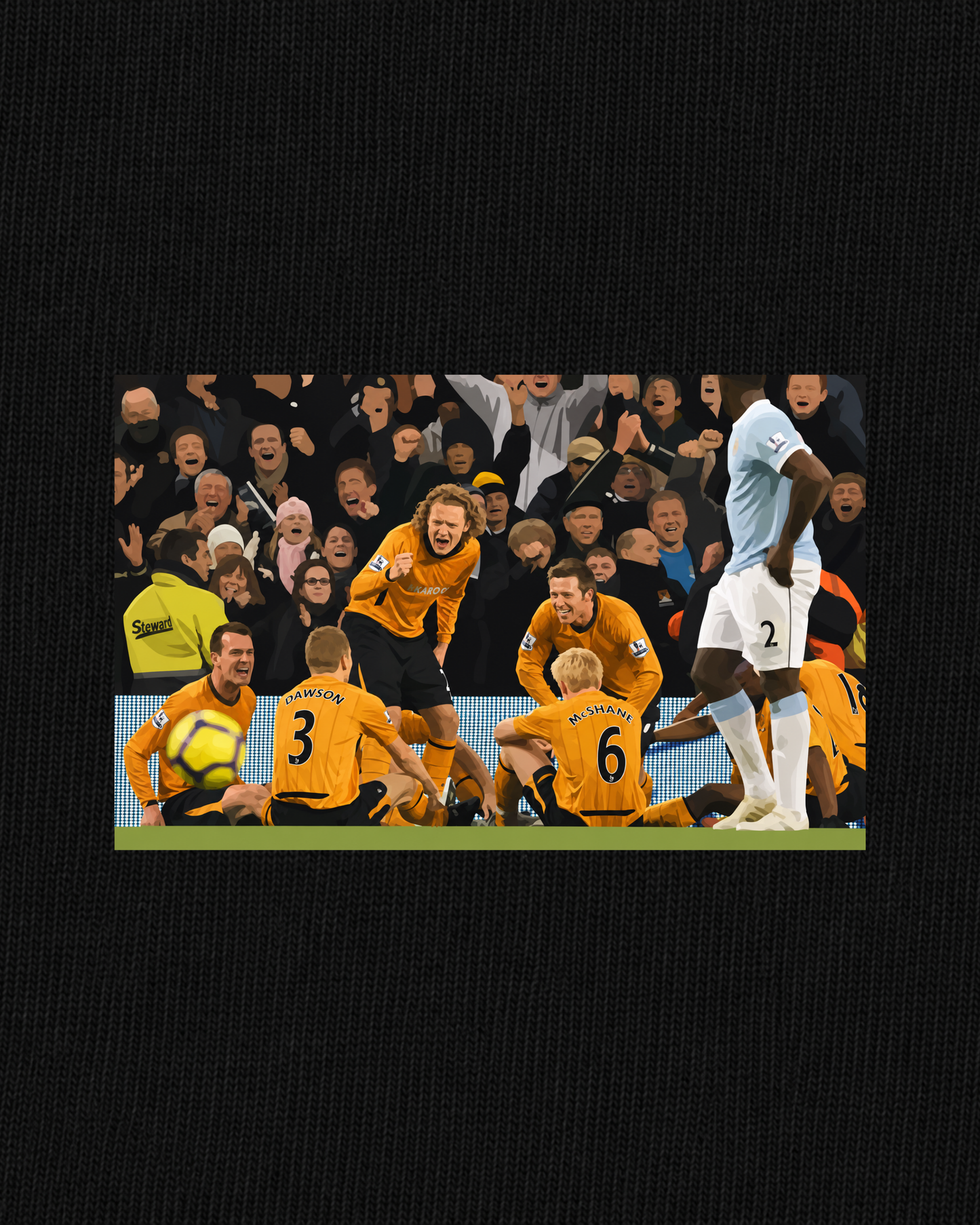 Hull City - Bullard Telling Off T-Shirt