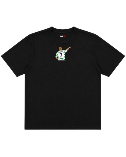 Celtic FC - Larsson 7 | Printed Club Classic T-Shirt