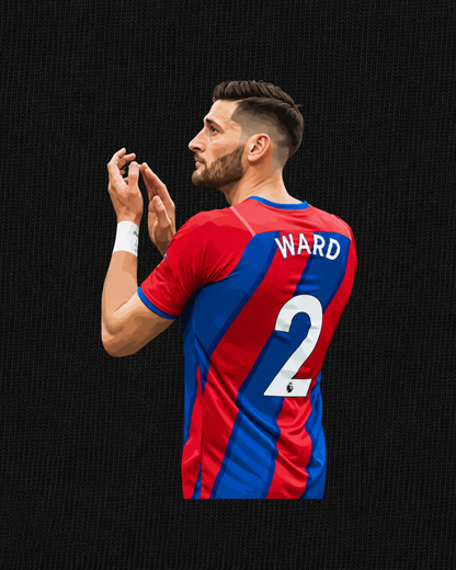 Crystal Palace - Ward | Printed Club Classic T-Shirt