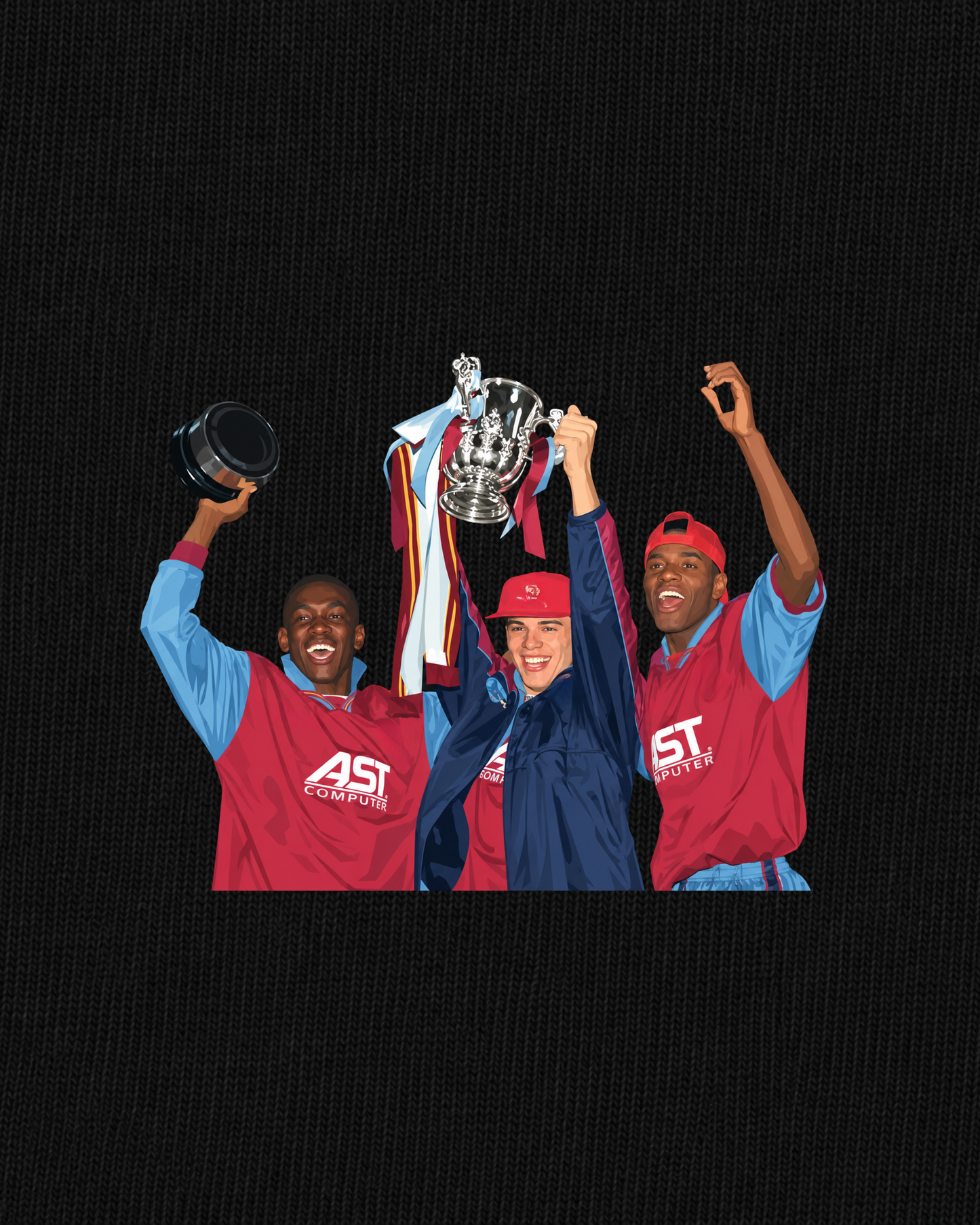 Aston Villa - 1995–96 League Cup | Printed Club Classic T-Shirt