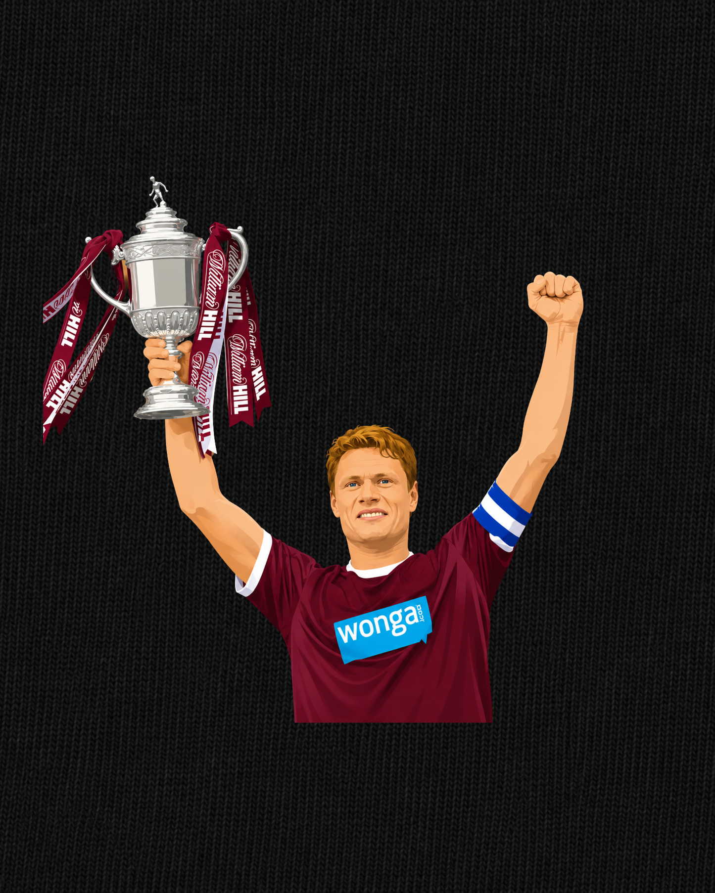 Heart of Midlothian - Zaliukas | Printed Club Classic T-Shirt
