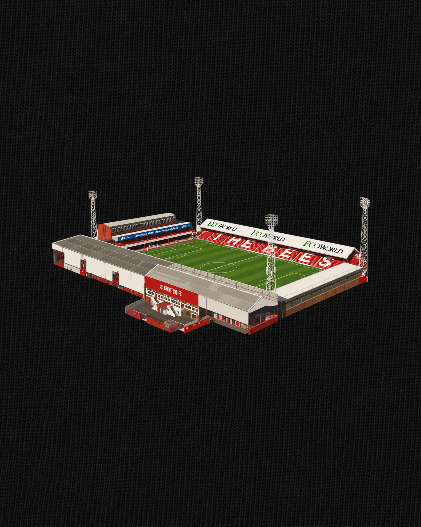 Brentford - The Bees | Printed Club Classic T-Shirt