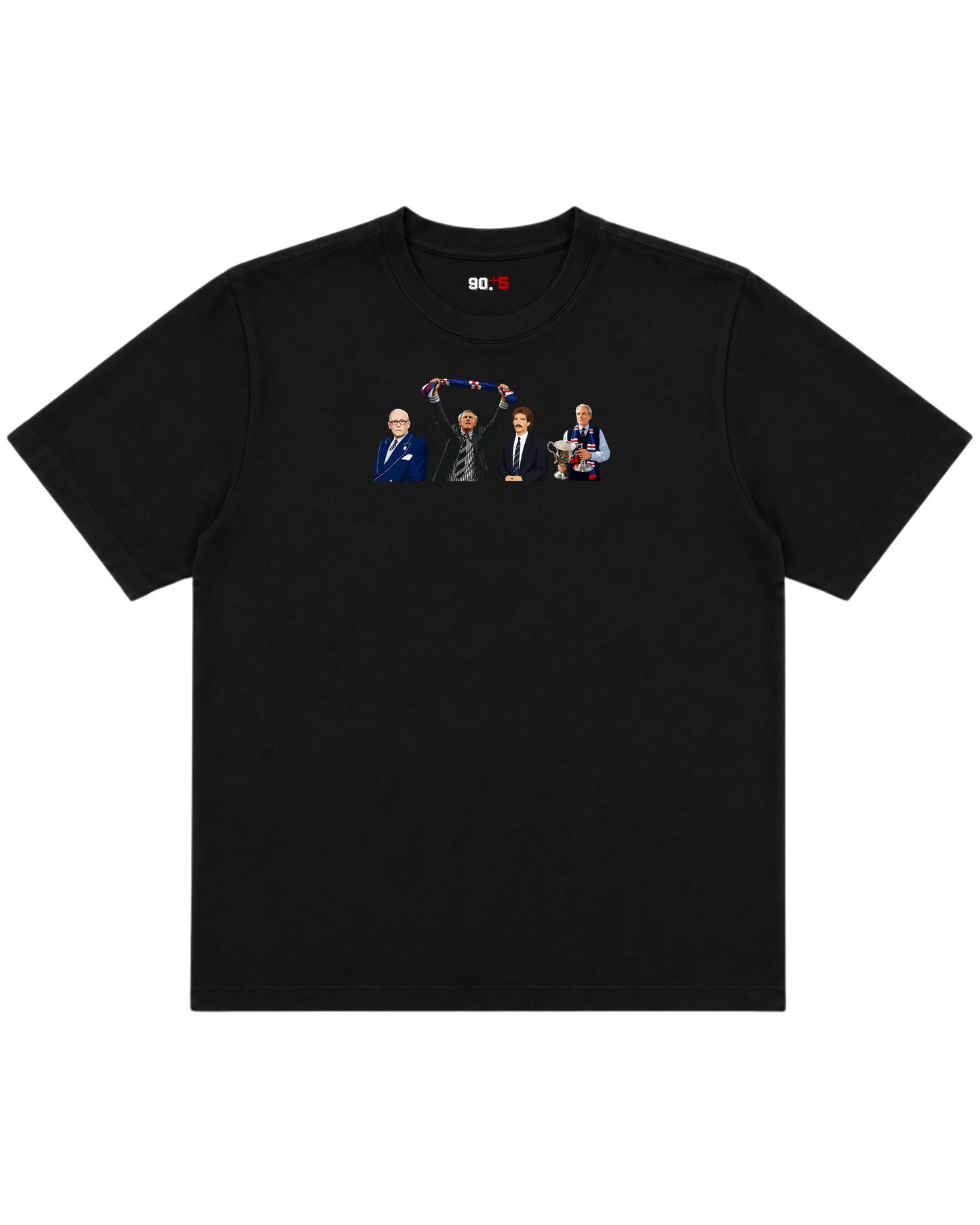 Rangers FC - Managers | Printed Club Classic T-Shirt