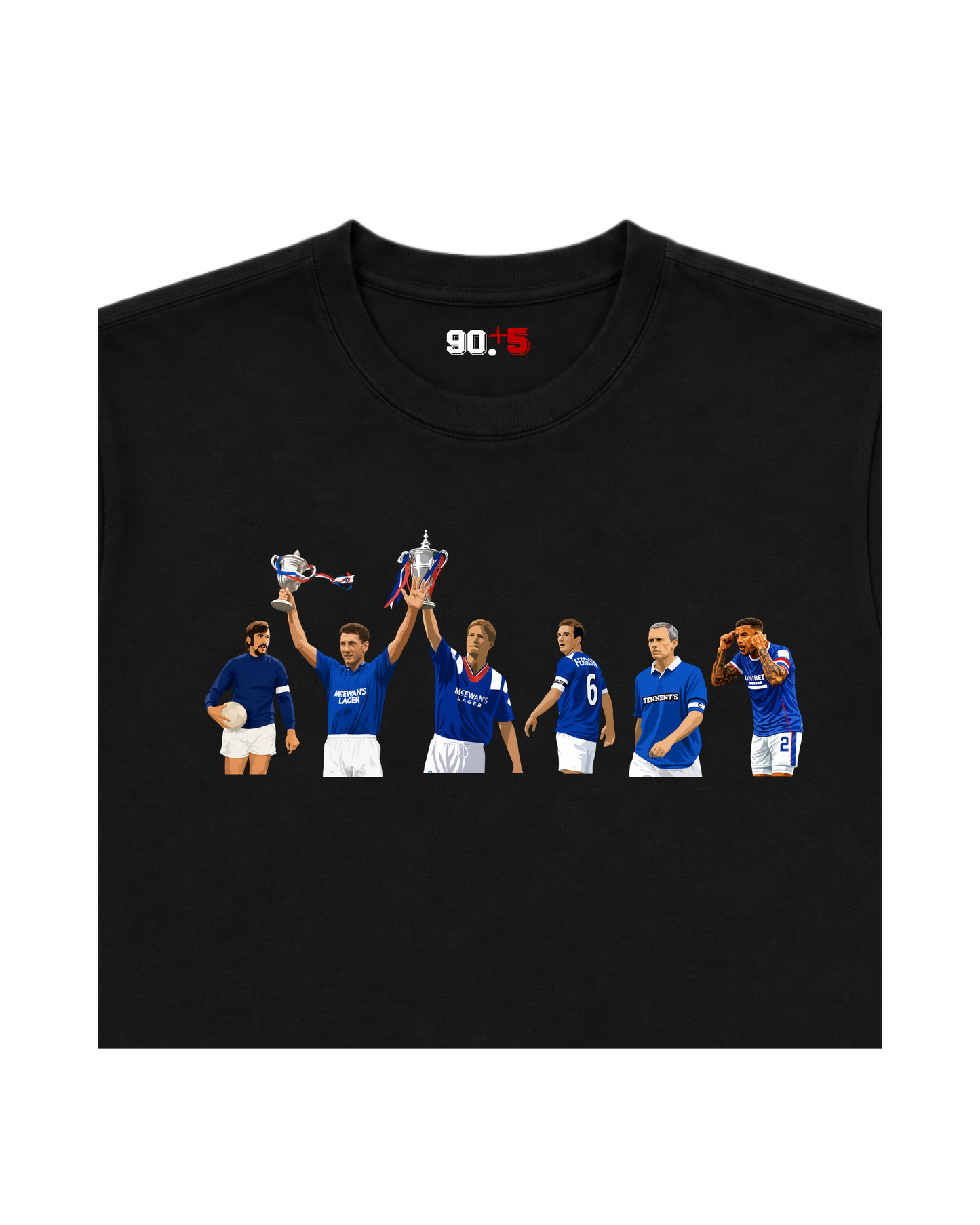 Rangers FC - Captains | Printed Club Classic T-Shirt