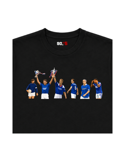 Rangers FC - Captains | Printed Club Classic T-Shirt