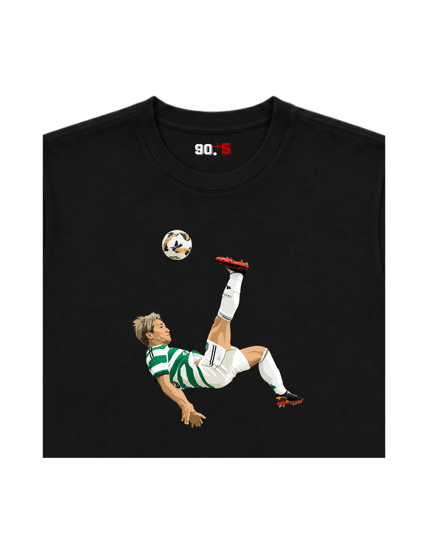 Celtic FC - Maeda Overhead Kick vs Rangers | Printed Club Classic T-Shirt