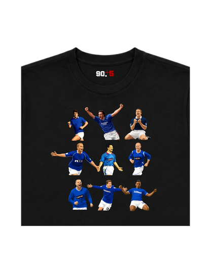 Rangers FC - Strikers | Printed Club Classic T-Shirt
