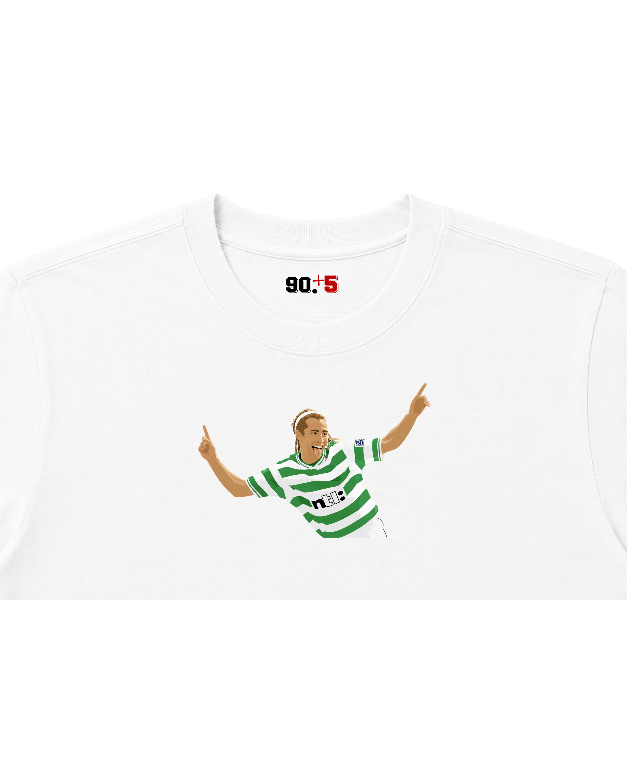 Celtic FC - Larsson | Printed Club Classic T-Shirt