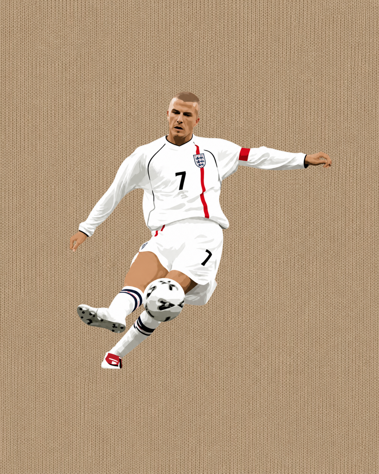England - Beckham | Printed Club Classic T-Shirt