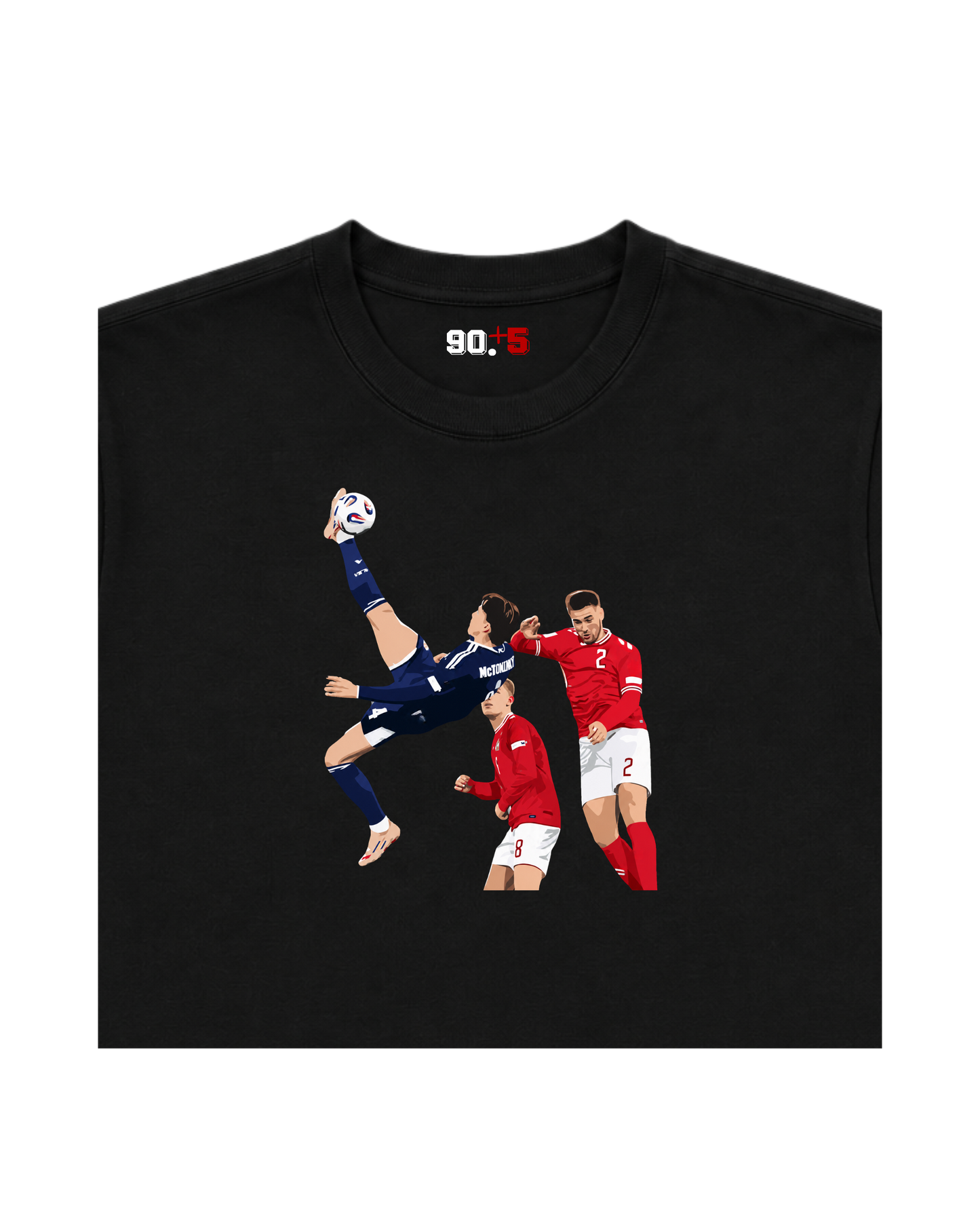 Scotland - McTominay vs Denmark | Printed Club Classic T-Shirt