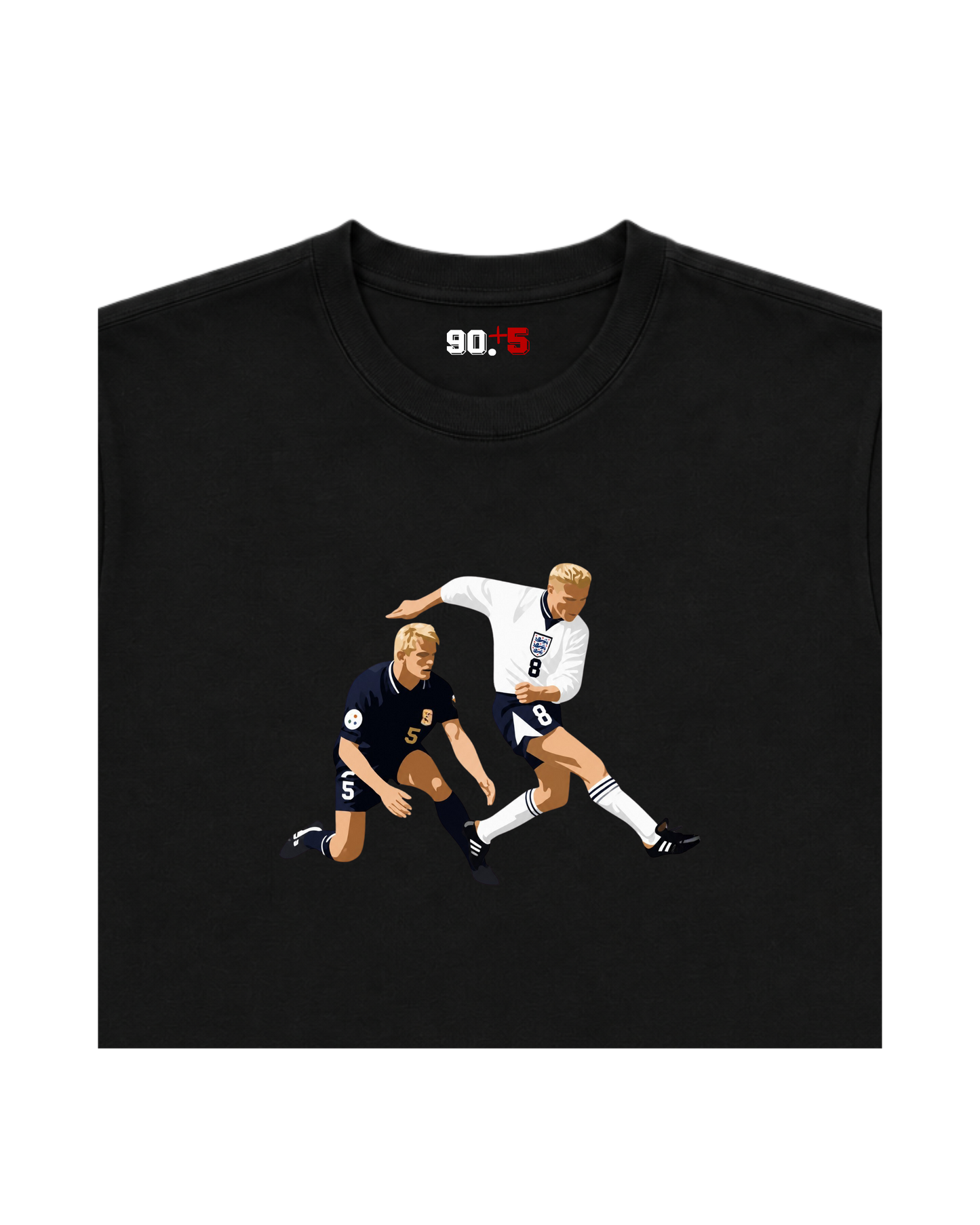 England - Gazza vs Scotland | Printed Club Classic T-Shirt