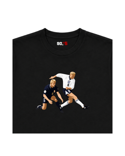 England - Gazza vs Scotland | Printed Club Classic T-Shirt