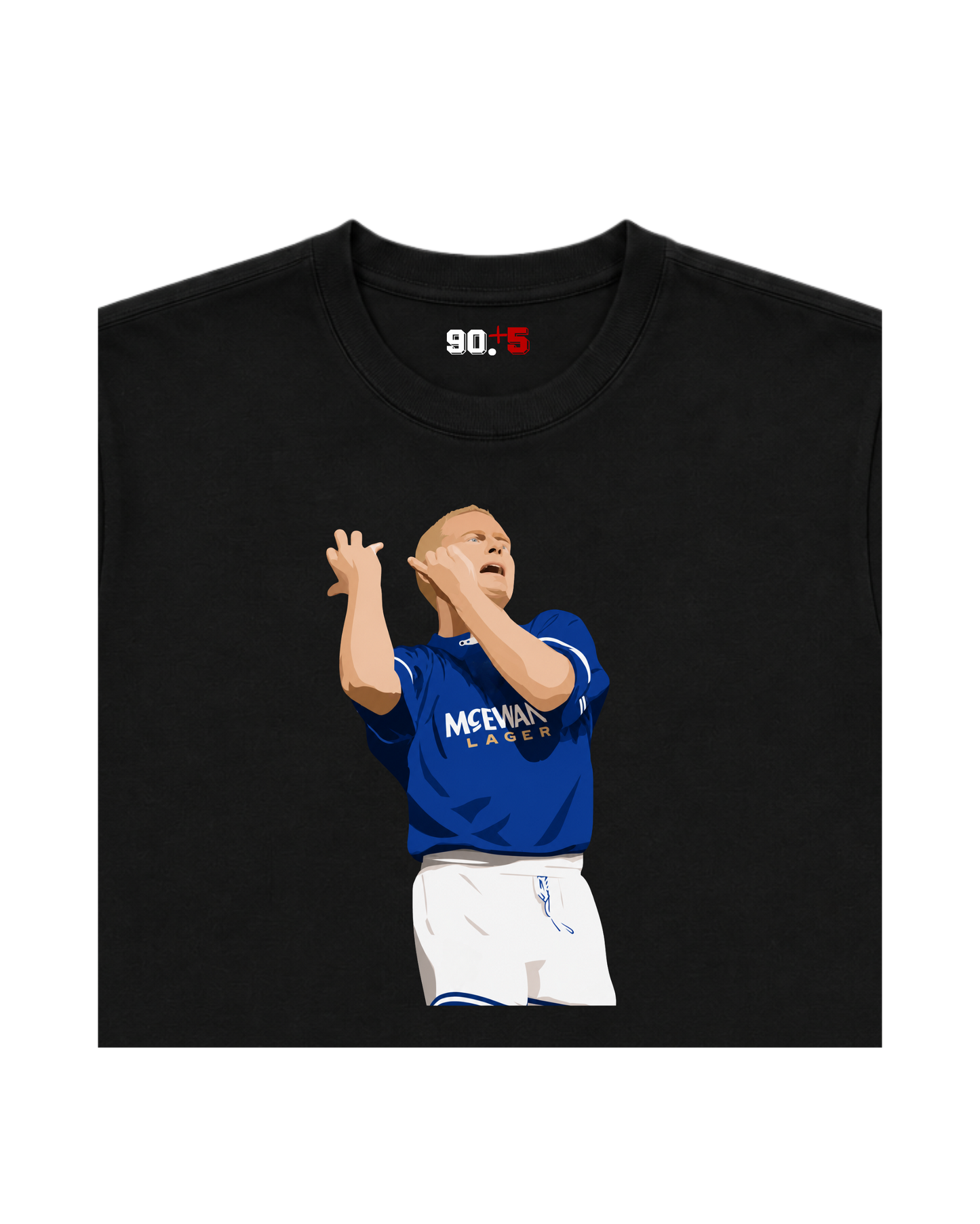 Rangers FC - Gazza's Flute | Printed Club Classic T-Shirt