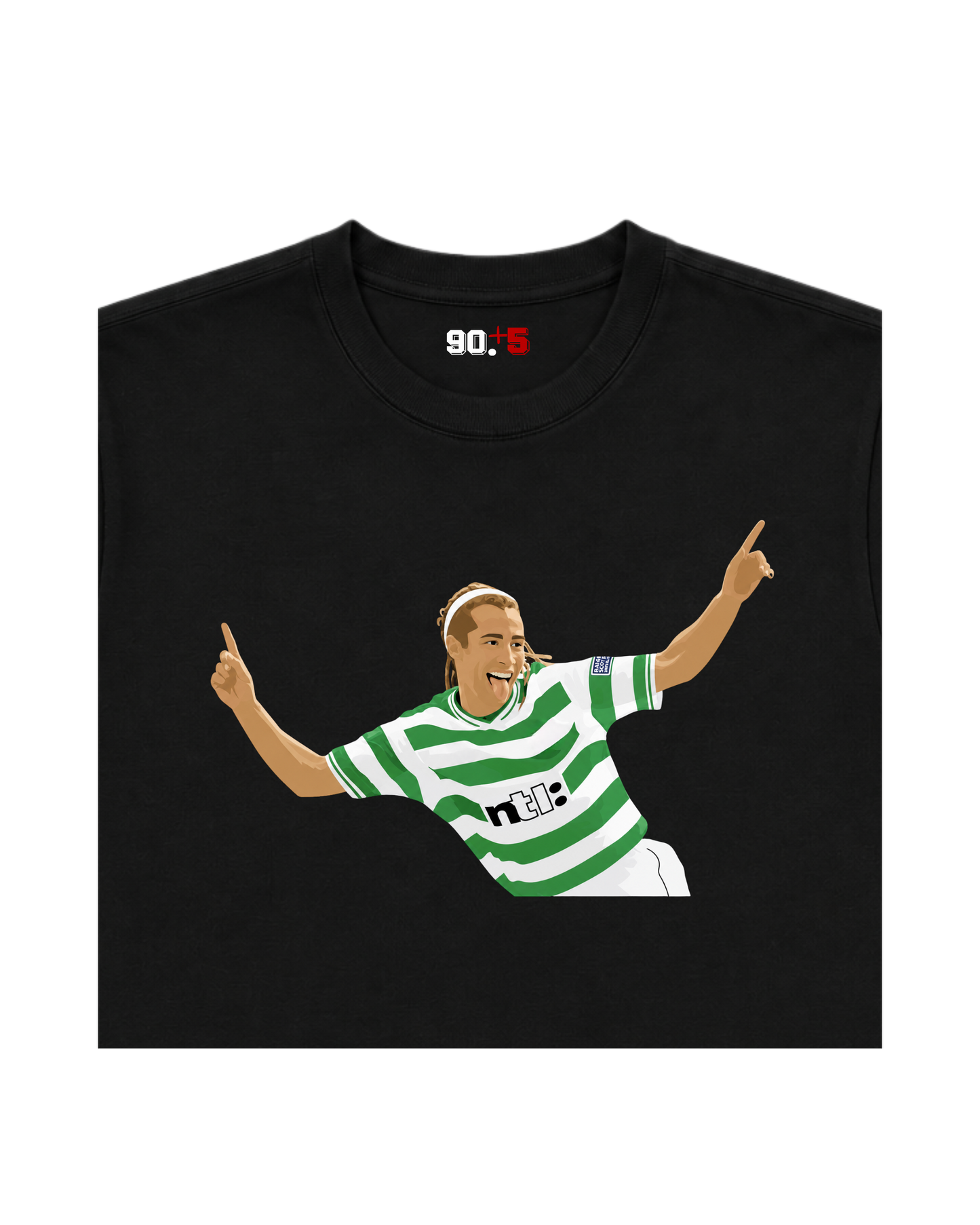 Celtic FC - Larsson | Printed Club Classic T-Shirt