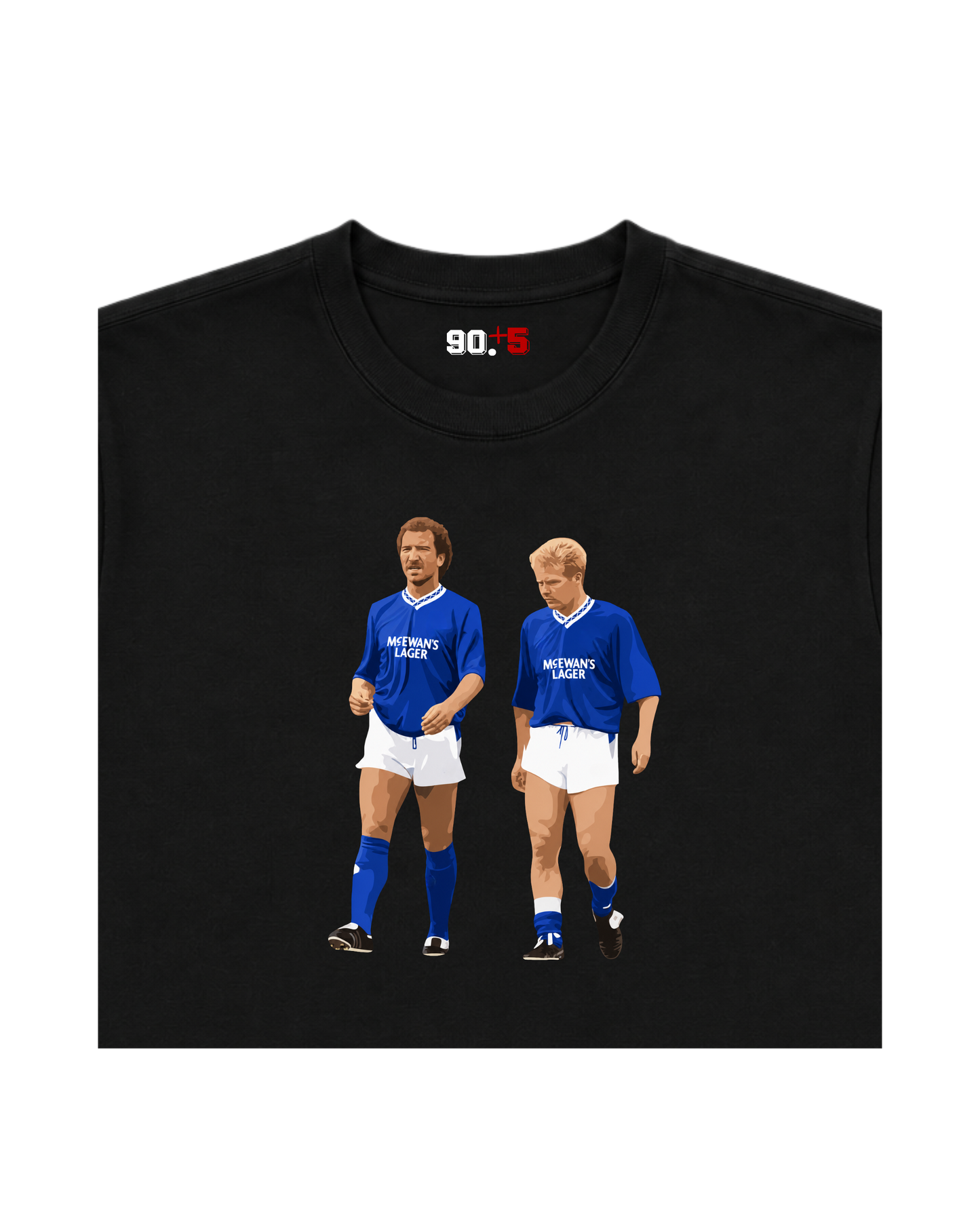 Rangers FC - Souness & Mo | Printed Club Classic T-Shirt