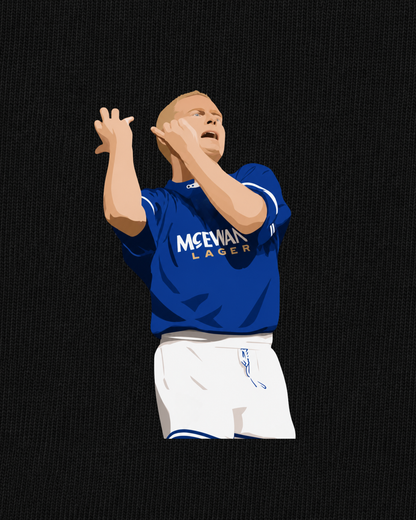 Rangers FC - Gazza's Flute | Printed Club Classic T-Shirt