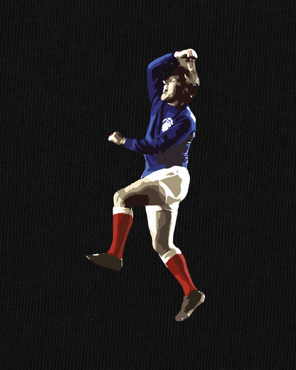 Rangers FC - 1972 | Printed Club Classic T-Shirt