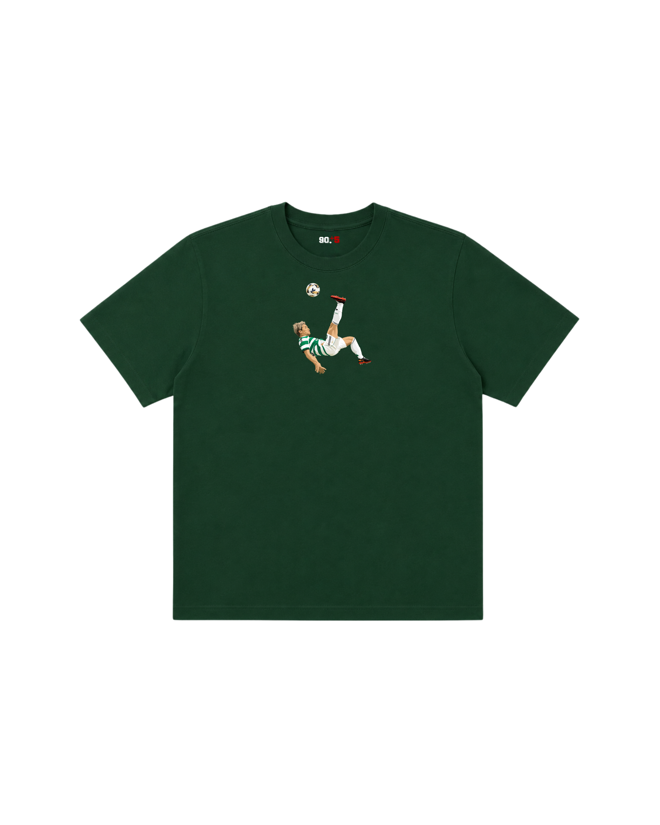 Celtic FC - Maeda Overhead Kick vs Rangers | Printed Club Classic T-Shirt