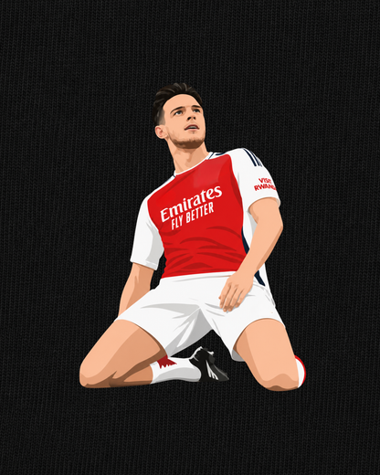 Arsenal - Rice | Printed Club Classic T-Shirt