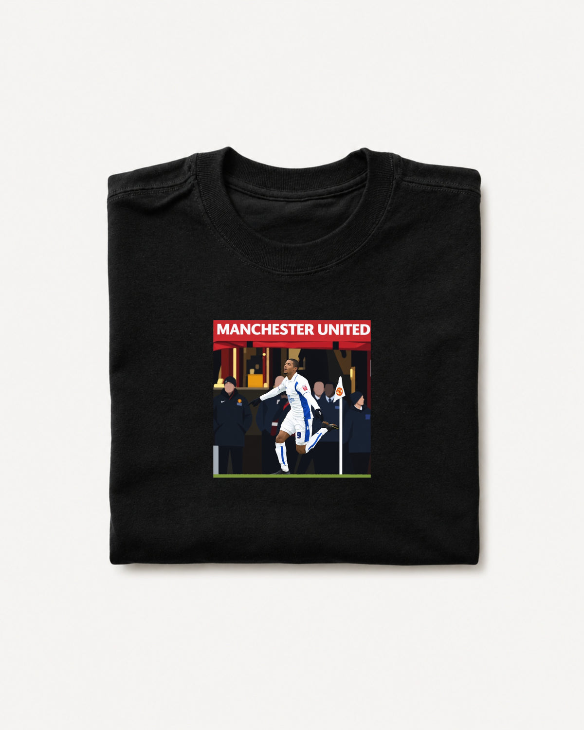 Leeds United - Beckford vs Man Utd T-Shirt