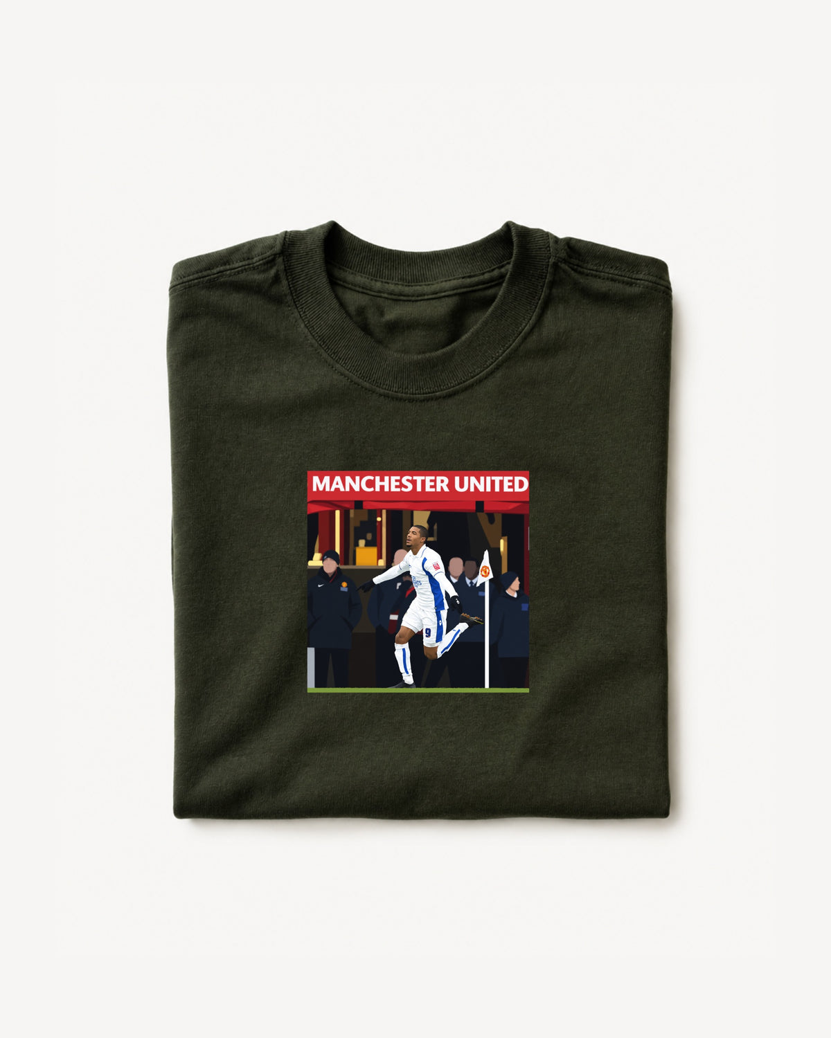 Leeds United - Beckford vs Man Utd T-Shirt