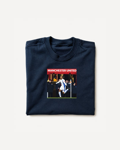 Leeds United - Beckford vs Man Utd T-Shirt