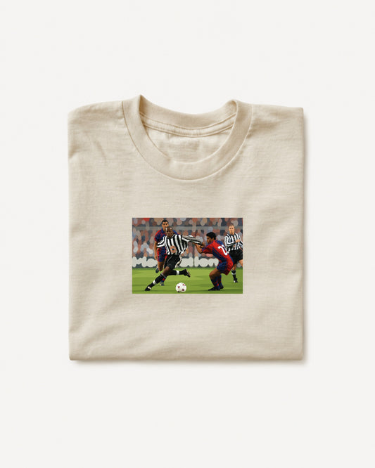 Newcastle United - Asprilla vs Barcelona T-Shirt