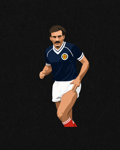 Scotland - Willie Miller | Printed Club Classic T-Shirt