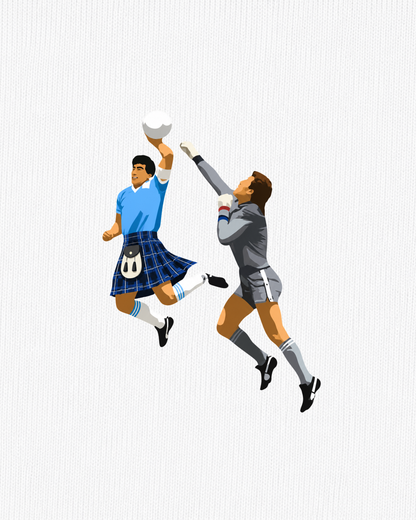 Scotland - MacMaradona | Printed Club Classic T-Shirt