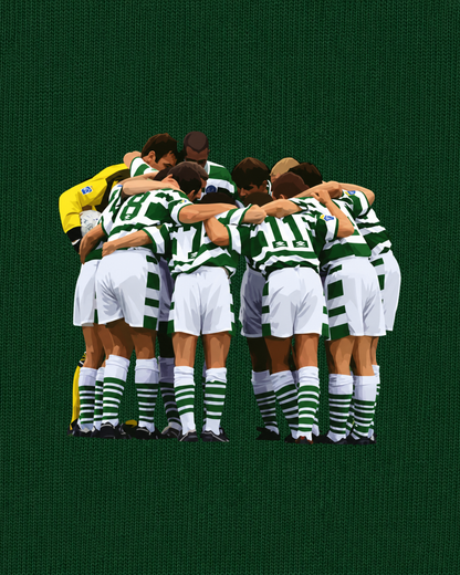 Celtic FC - The Huddle | Printed Club Classic T-Shirt