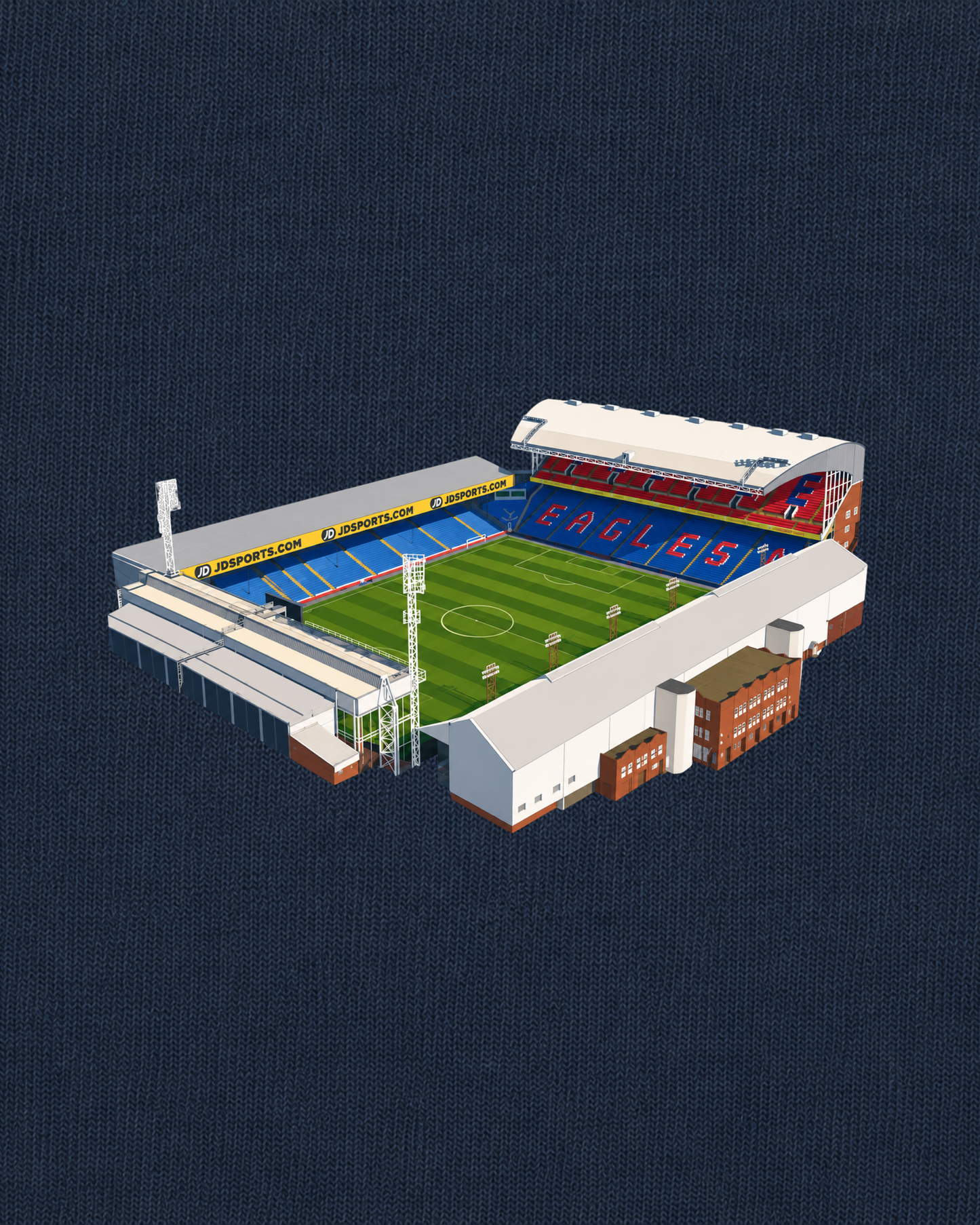 Crystal Palace - Selhurst | Printed Club Classic T-Shirt