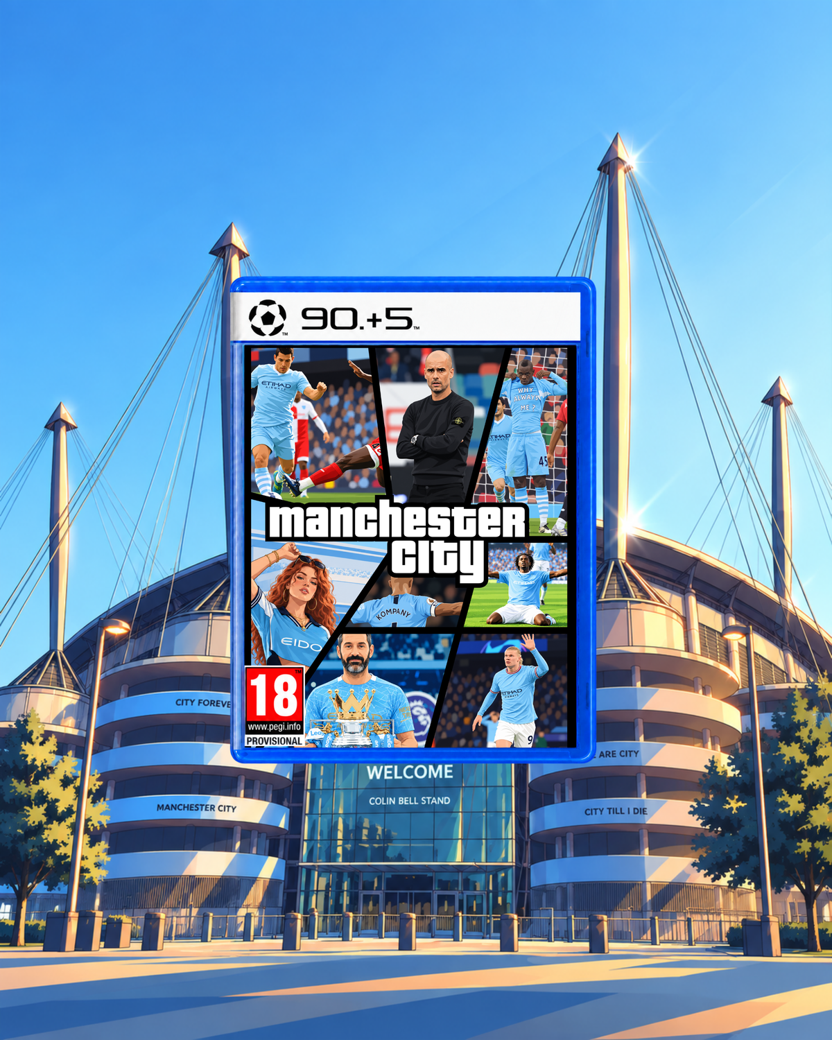 Manchester City - Vice City T-Shirt
