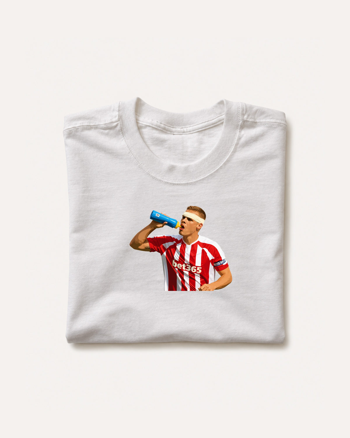 Stoke City - Shawcross T-Shirt