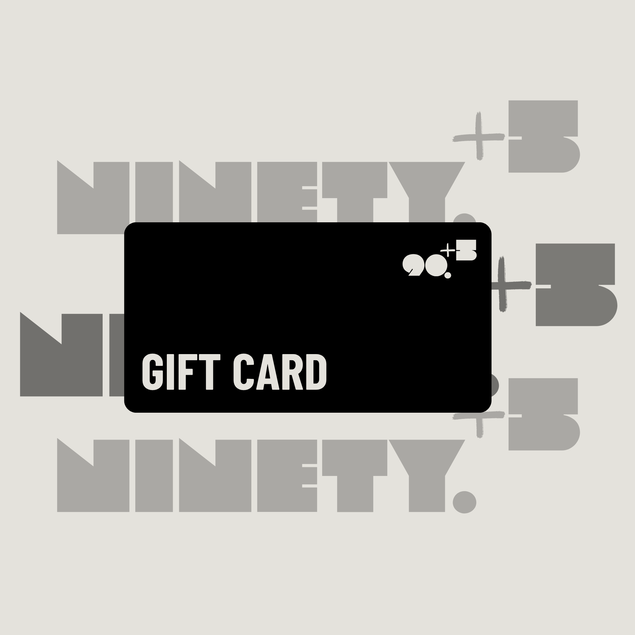 90.+5 E-Gift Card