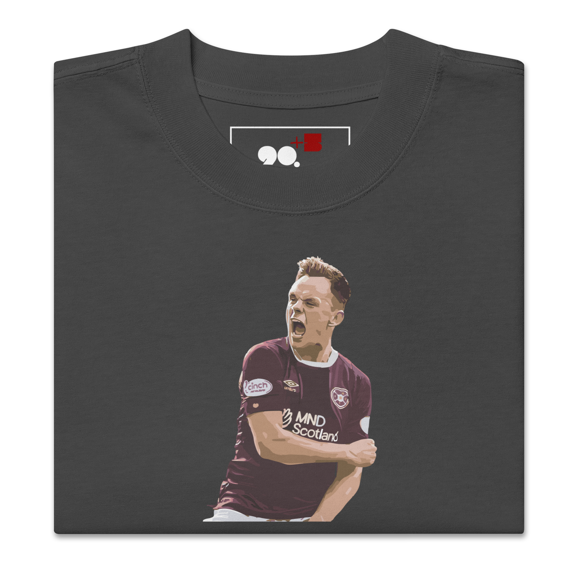 Heart Of Midlothian - Lawrence | Printed Club Classic T-Shirt