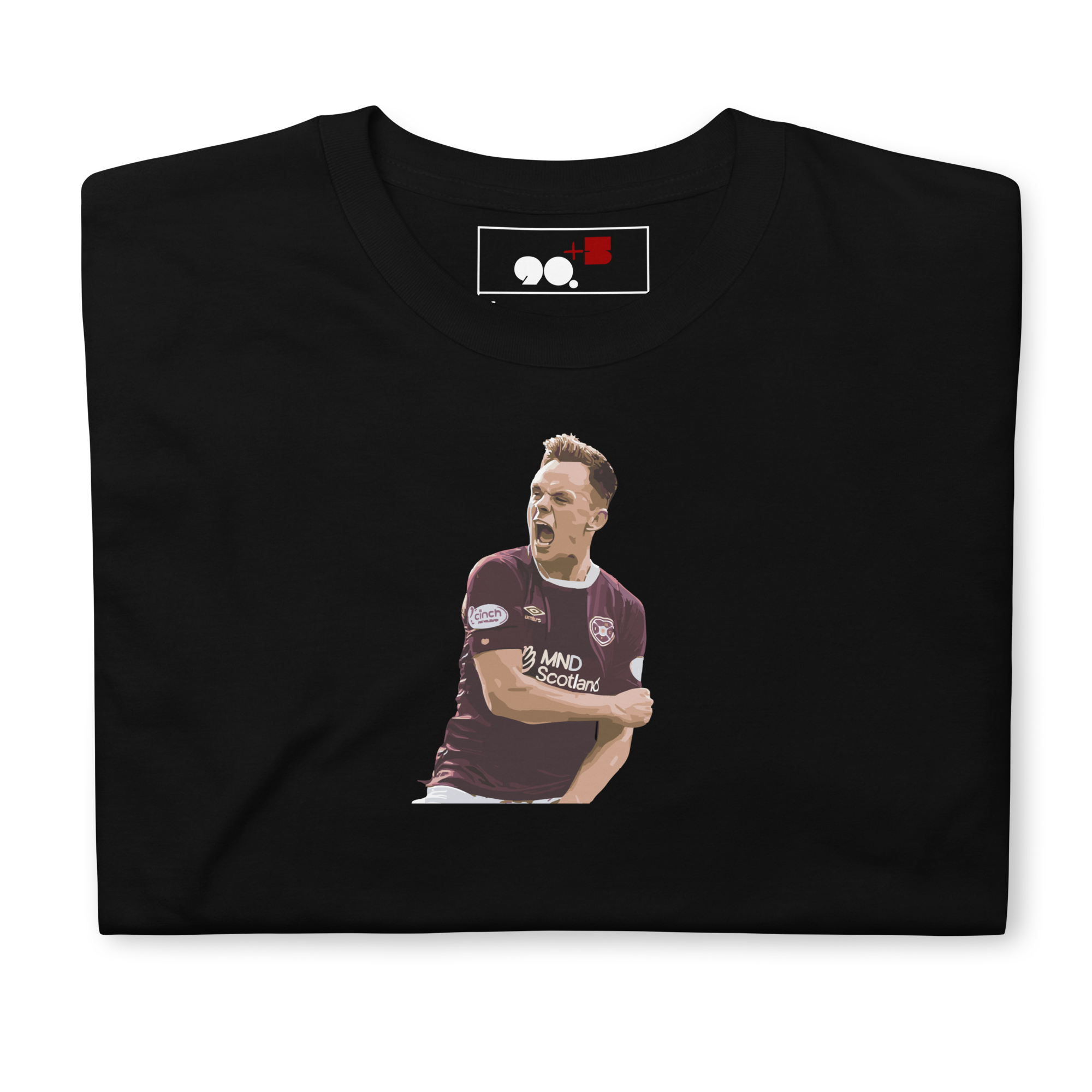 Heart Of Midlothian - Shankland | Printed Club Classic T-Shirt