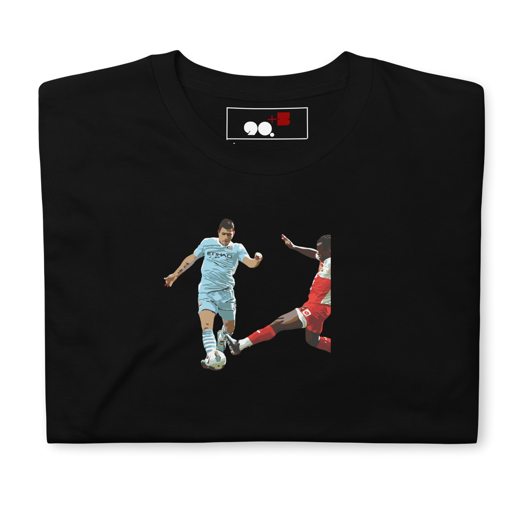 Manchester City - Agüerooooooooooooooooo | Printed Club Classic T-Shirt
