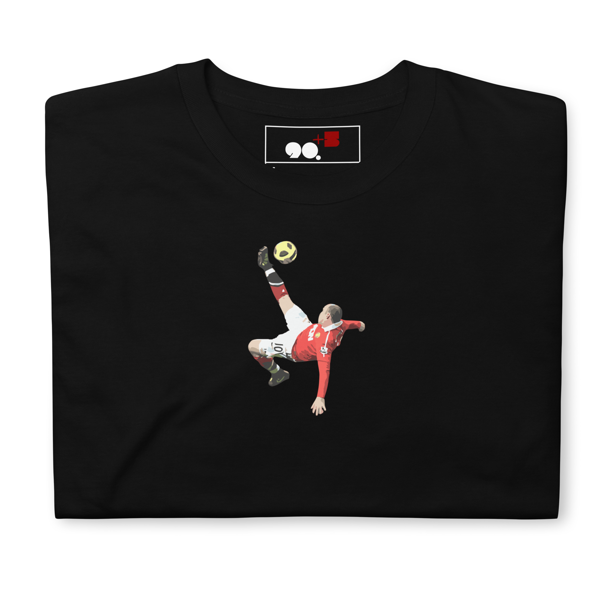 Manchester United - Rooney Overhead vs City | Printed Club Classic T-Shirt