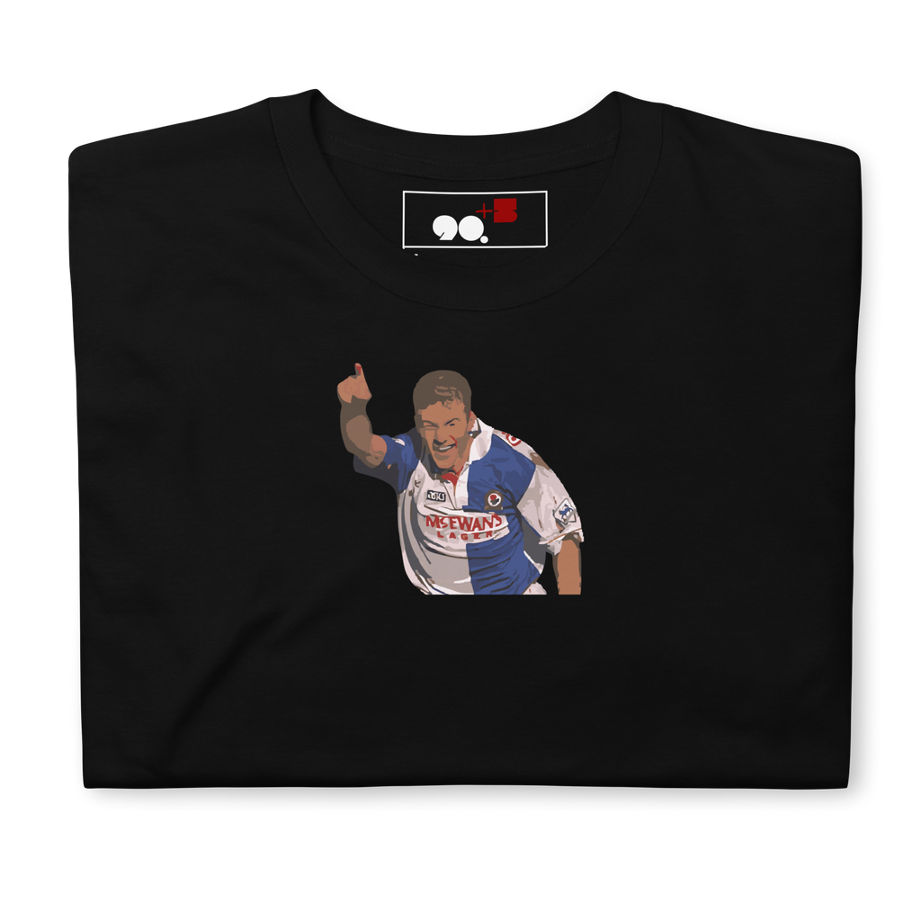 Blackburn Rovers - Shearer | Printed Club Classic T-Shirt
