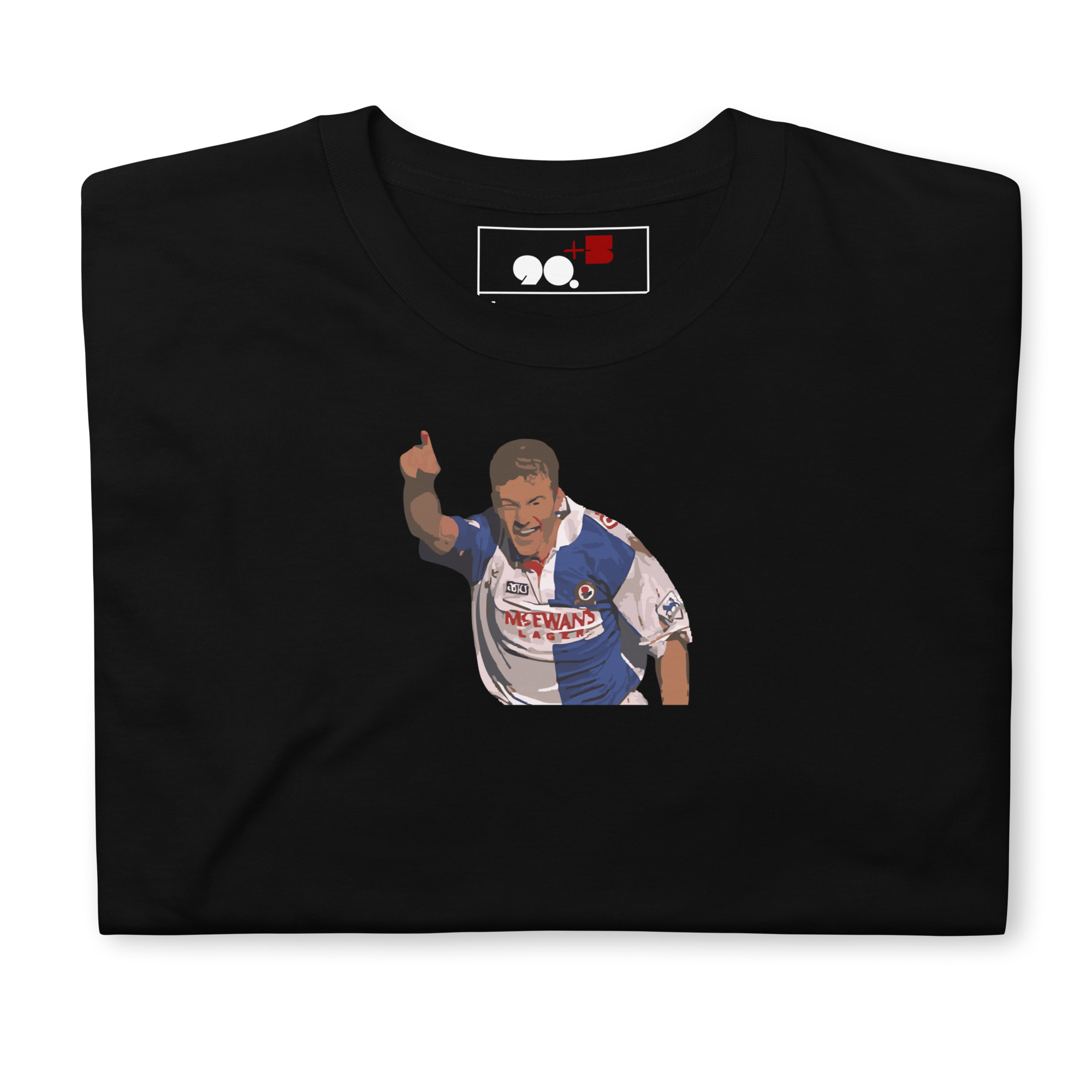 Blackburn Rovers - Shearer | Printed Club Classic T-Shirt