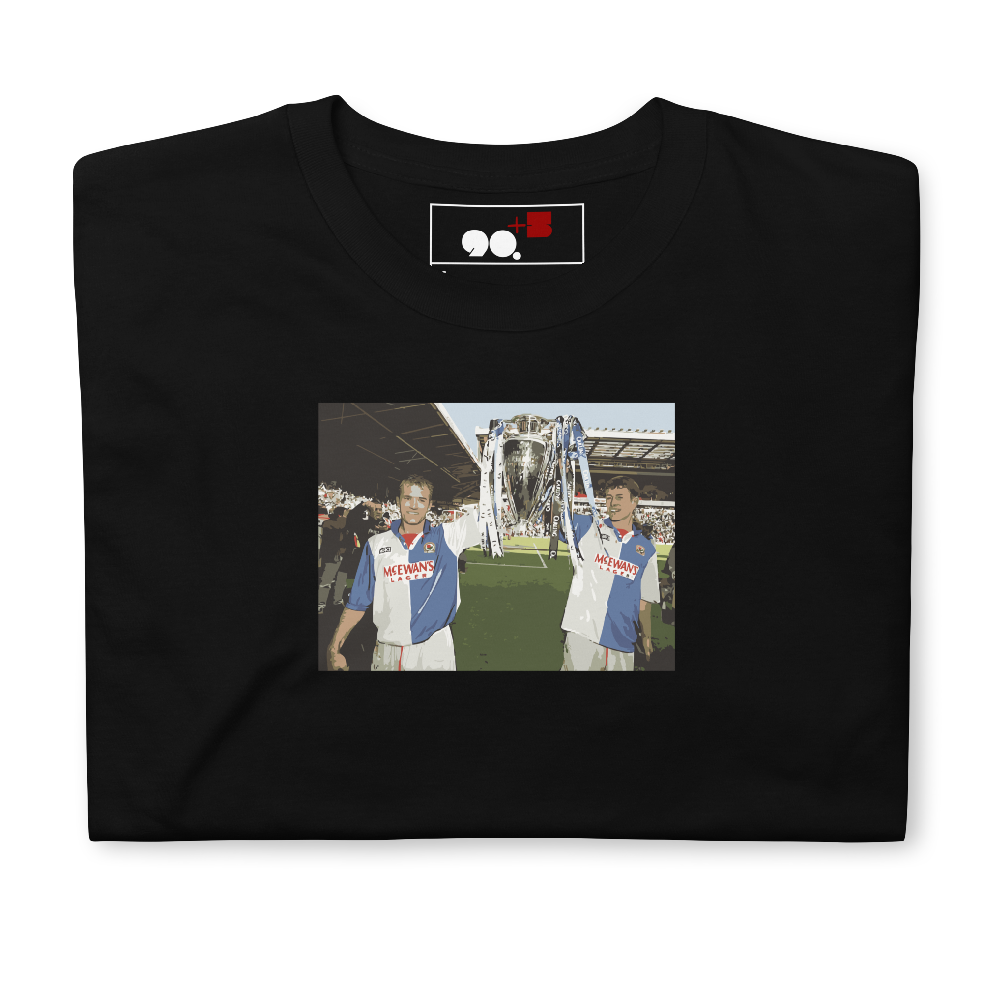 Blackburn Rovers - Shearer & Sutton | Printed Club Classic T-Shirt