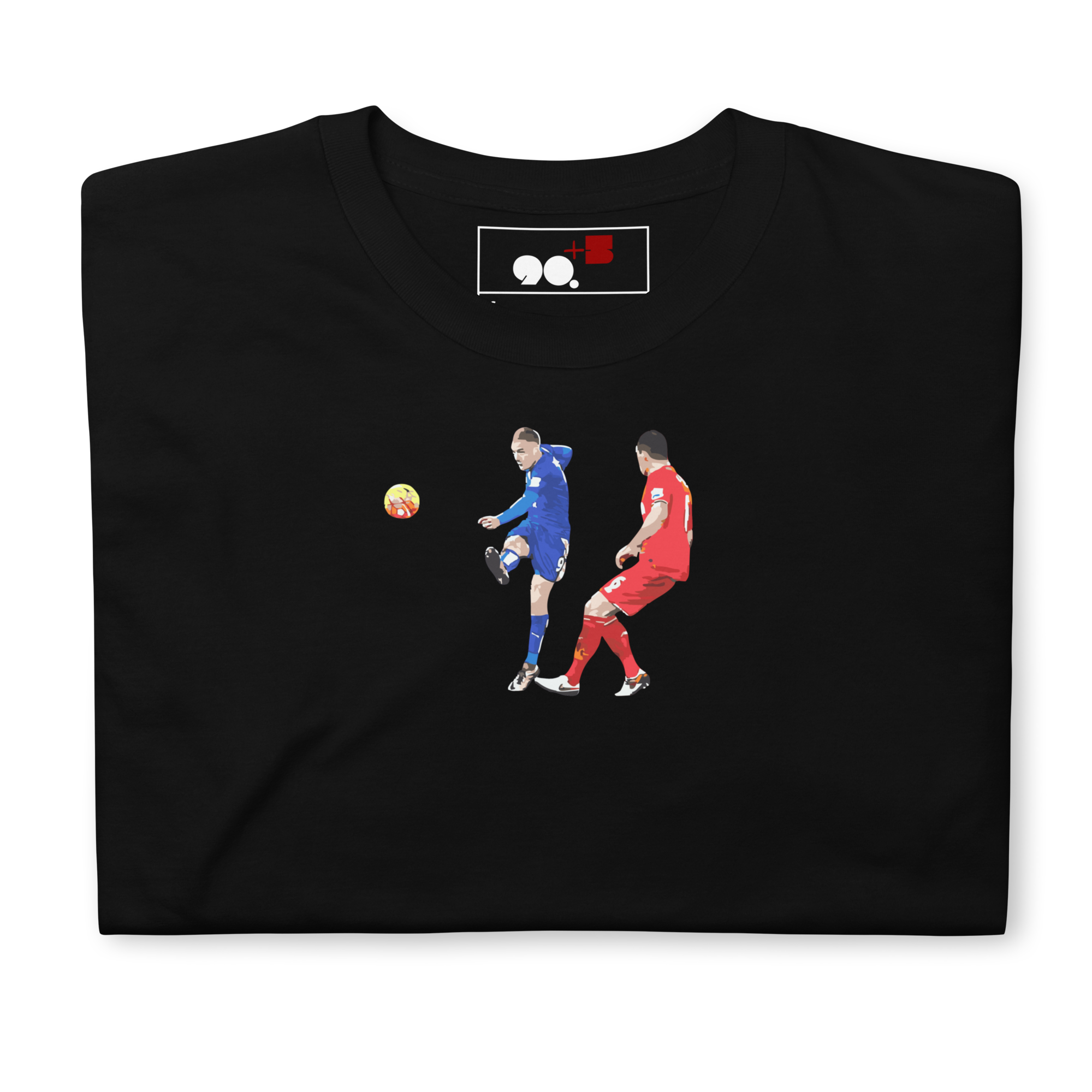 Leicester City - Vardy vs Liverpool | Printed Club Classic T-Shirt