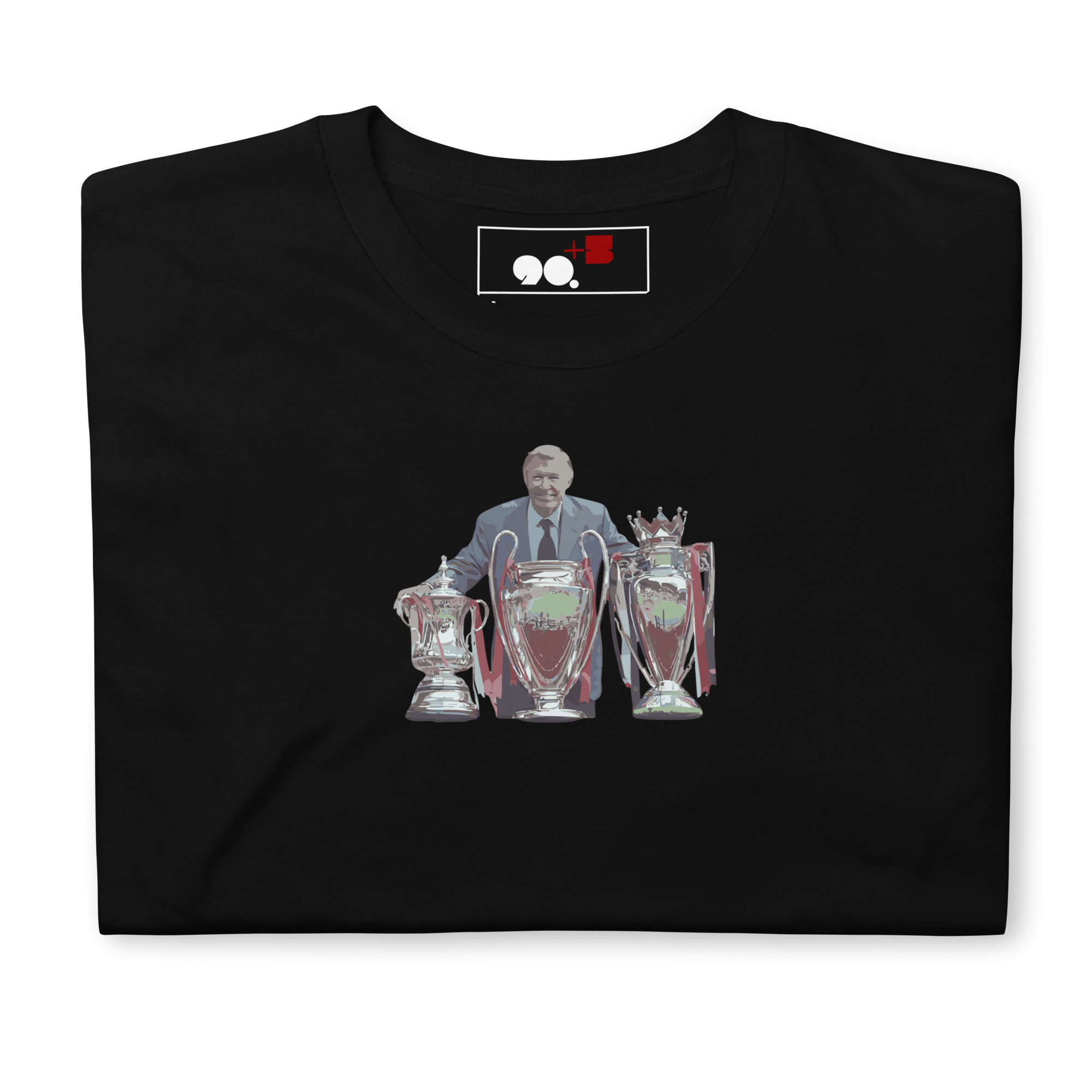 Manchester United - Treble | Printed Club Classic T-Shirt