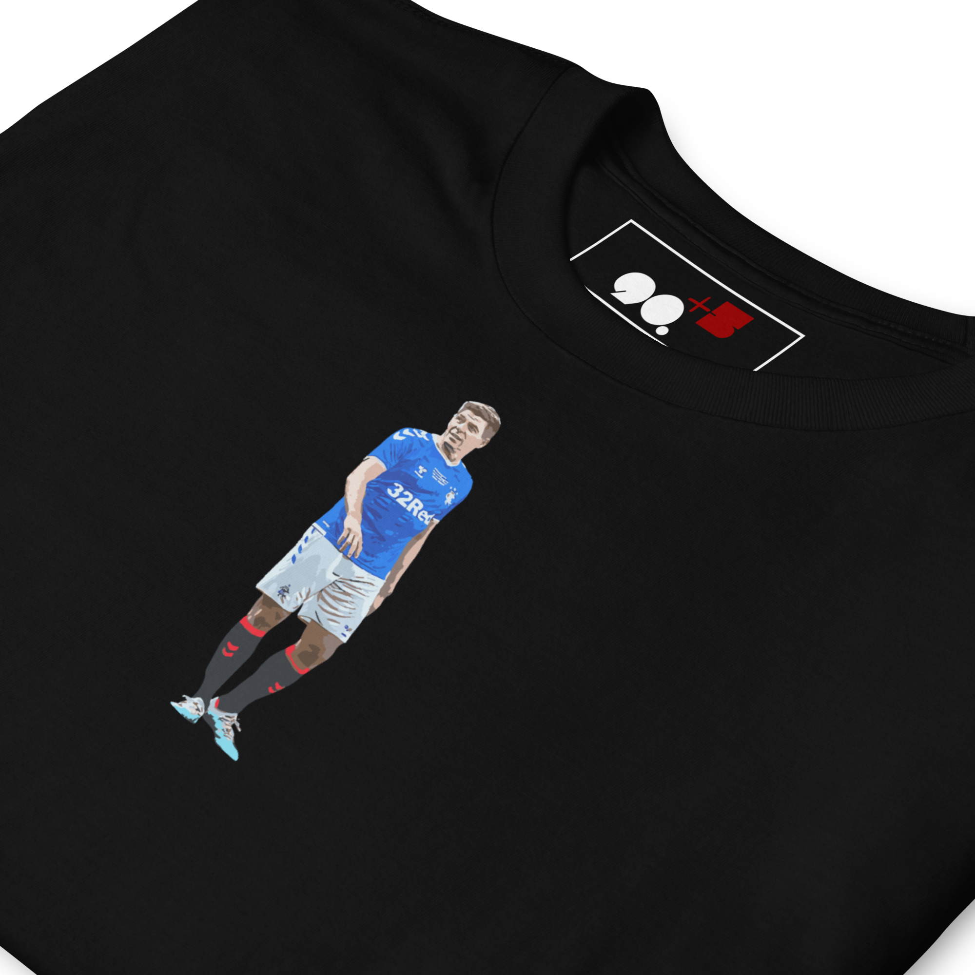Rangers FC - Gerrard | Printed Club Classic T-Shirt