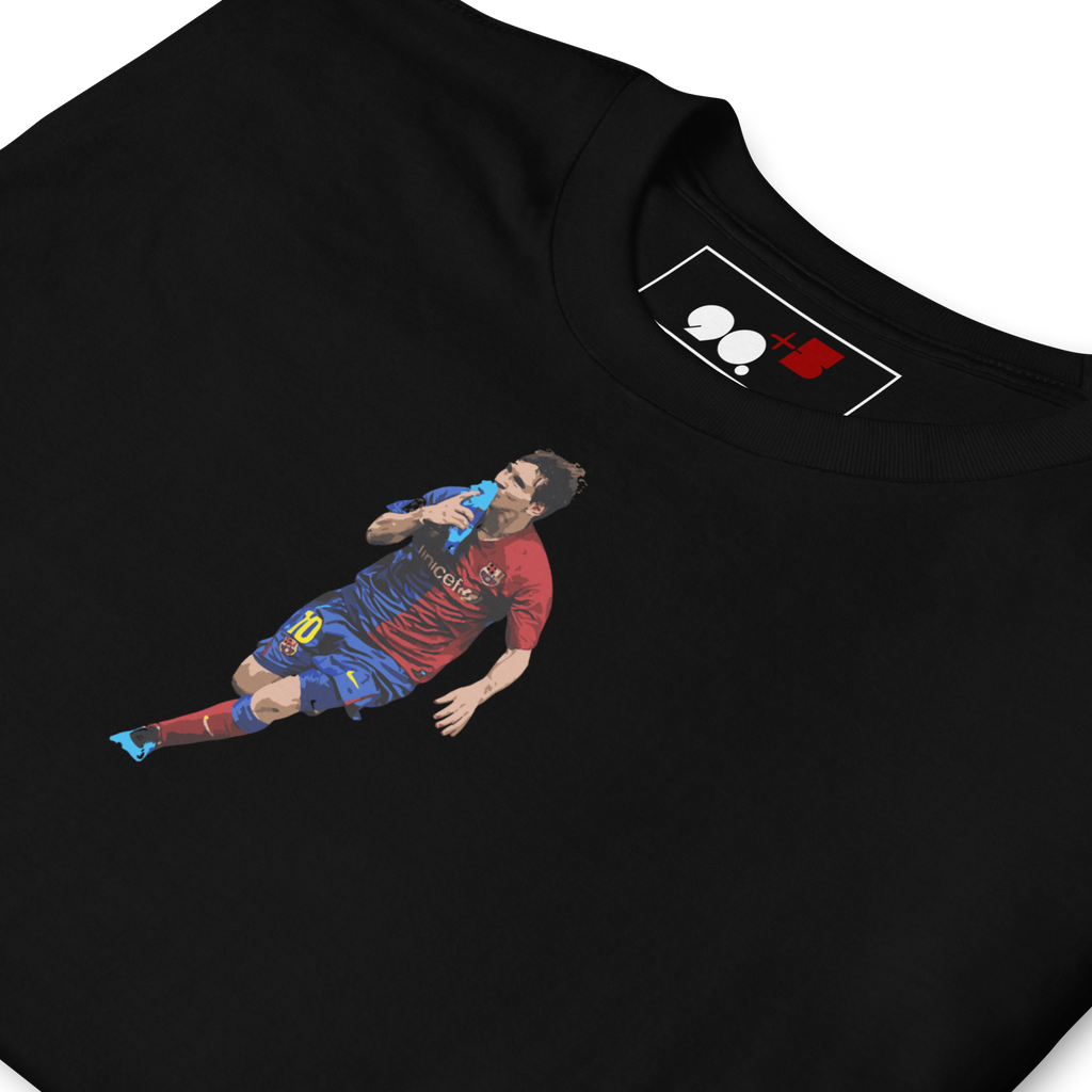Barcelona - Leo vs Man Utd UCL Final 2009 | Printed Club Classic T-Shirt